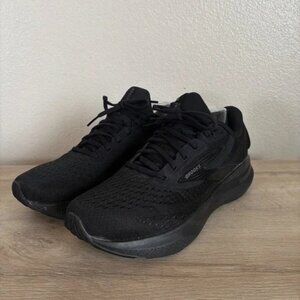 Men's Brooks Adrenaline GTS 24, Black/Black/Ebony, 10 D Medium US